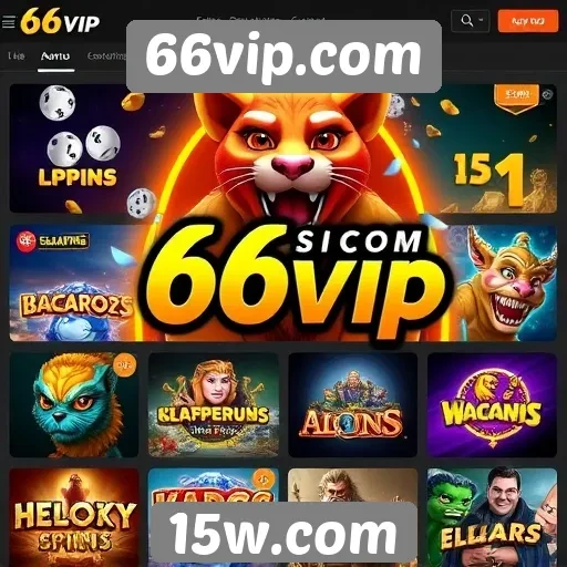 Variedade de jogos disponíveis no 66vip.com